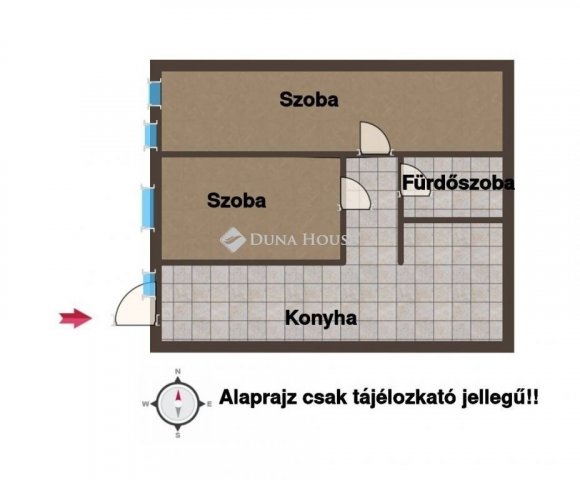 Eladó téglalakás, Budapesten, V. kerületben 136.5 M Ft, 2 szobás