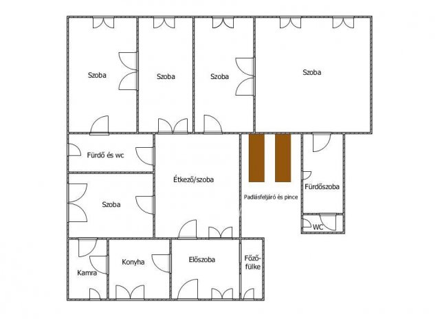 Eladó téglalakás, Mezőhegyesen 28 M Ft, 6 szobás