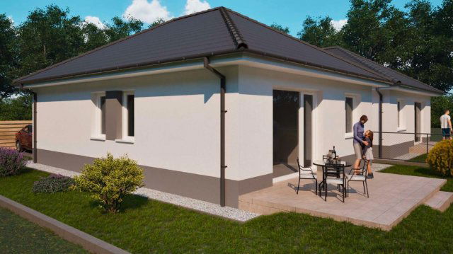 Eladó ikerház, Vácrátóton 89.5 M Ft, 4 szobás