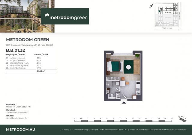 Eladó téglalakás, Budapesten, IX. kerületben, Vaskapu utcában