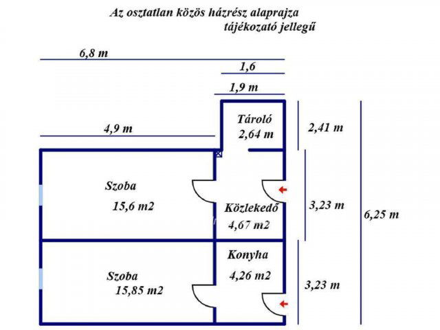 Eladó téglalakás, Kiskunfélegyházán 14 M Ft, 2 szobás