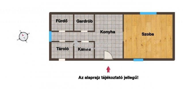 Eladó nyaraló, Tápiószecsőn 19.9 M Ft, 1 szobás