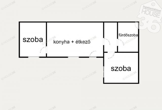 Eladó családi ház, Kecskeméten 46.9 M Ft, 2 szobás