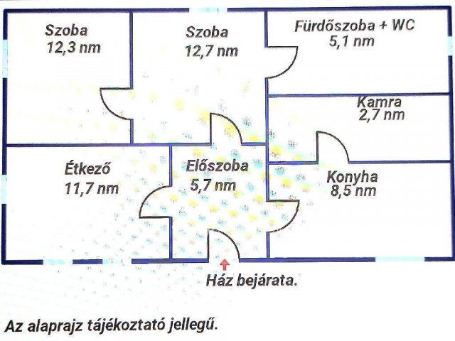 Eladó családi ház, Jánoshidán 16.5 M Ft, 2 szobás
