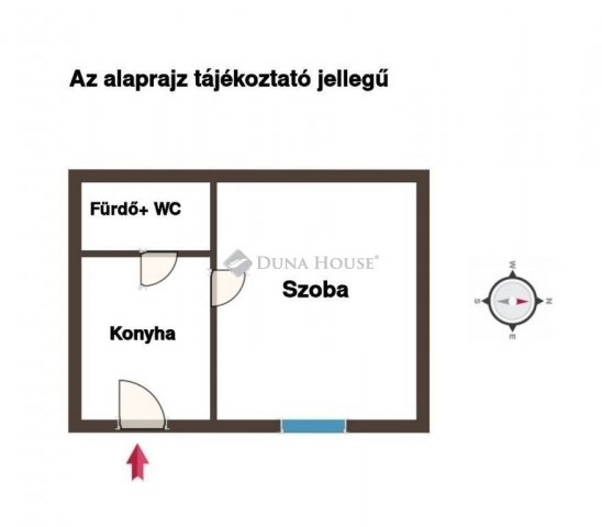 Eladó téglalakás, Budapesten, IV. kerületben 31.9 M Ft, 1 szobás