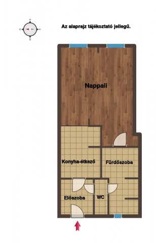 Eladó téglalakás, Budapesten, I. kerületben 95 M Ft, 1 szobás