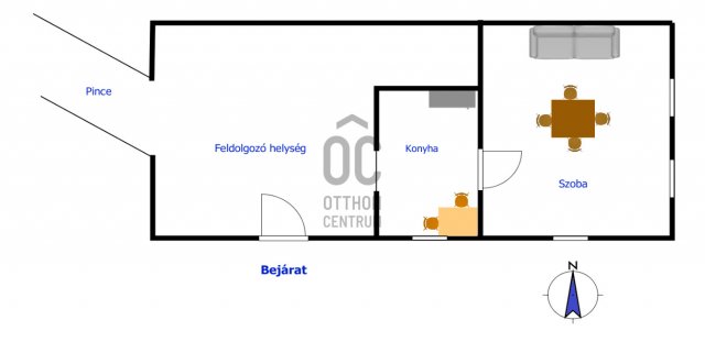 Eladó családi ház, Szekszárdon 8.9 M Ft, 1 szobás