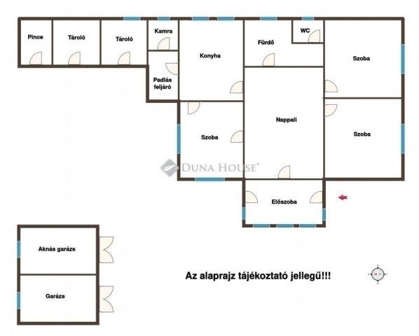 Eladó családi ház, Tápiószecsőn 54.9 M Ft, 4 szobás