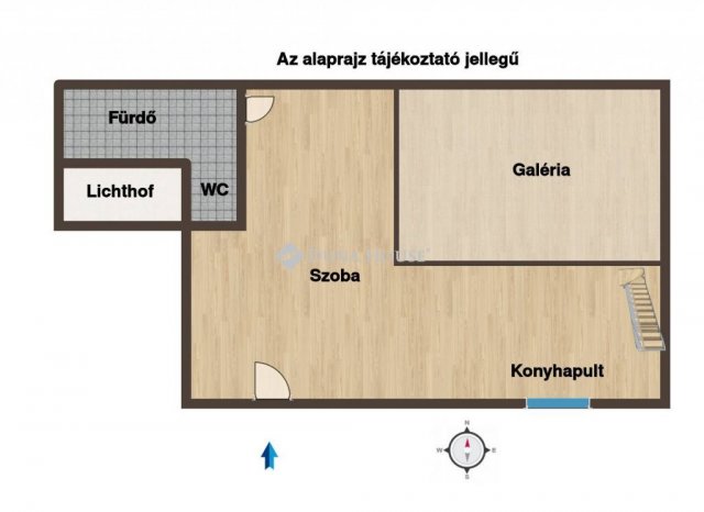 Eladó téglalakás, Budapesten, VIII. kerületben, Kisfaludy utcában