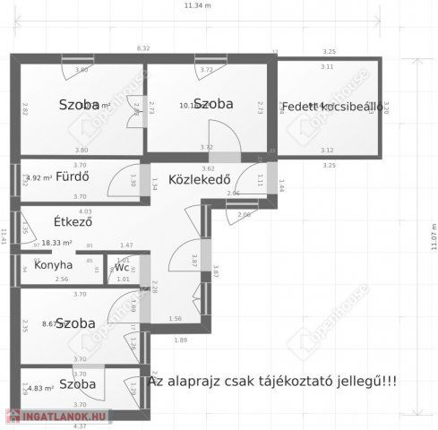 Eladó családi ház, Vecsésen 79.9 M Ft, 4 szobás
