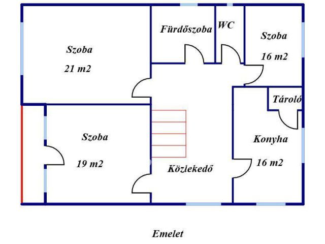 Eladó családi ház, Domoszlón 48 M Ft, 5 szobás