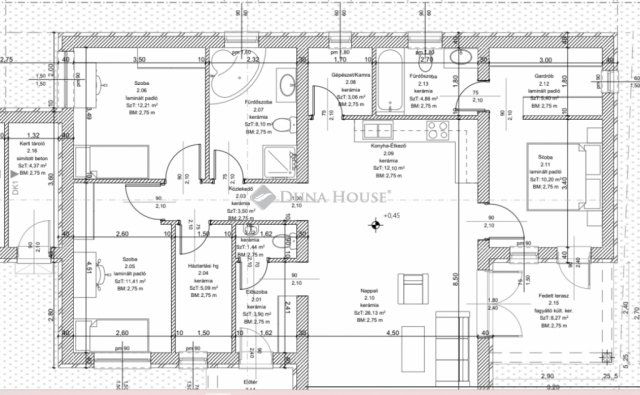 Eladó ikerház, Monoron 109.999 M Ft, 4 szobás