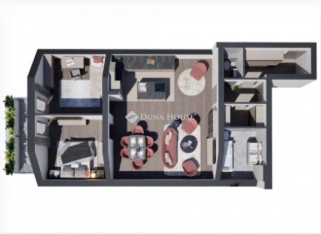 Eladó téglalakás, Kecskeméten 91 M Ft, 3 szobás