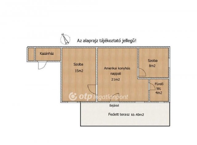 Eladó ikerház, Örkényen 39.9 M Ft, 3 szobás
