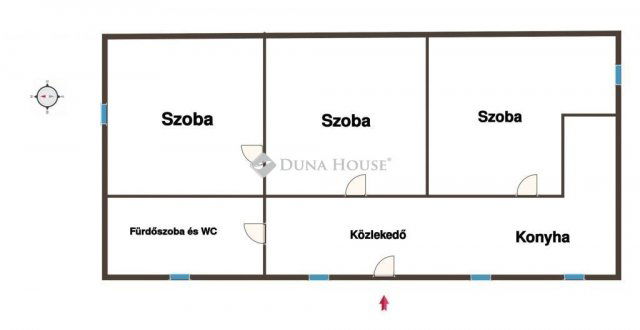 Eladó családi ház, Pálmonostorán 8.3 M Ft, 1 szobás