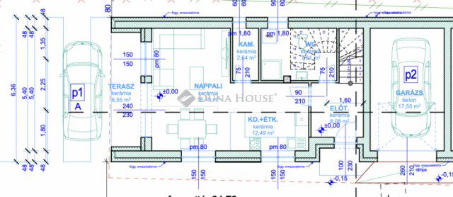 Eladó ikerház, Vecsésen 110 M Ft, 4 szobás