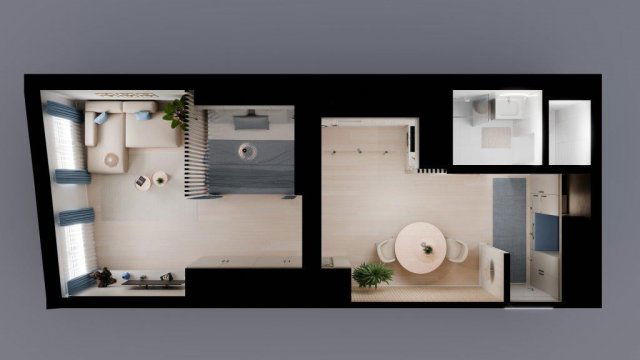 Eladó téglalakás, Budapesten, VI. kerületben 99 M Ft, 2 szobás