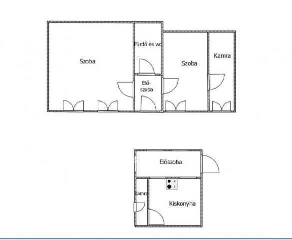 Eladó téglalakás, Mezőhegyesen 7.8 M Ft, 2 szobás