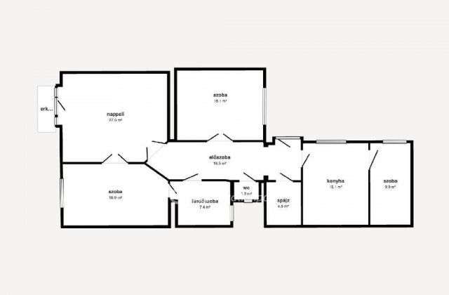 Eladó téglalakás, Miskolcon 67.99 M Ft, 3+1 szobás