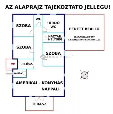 Eladó ikerház, Kókán 63.9 M Ft, 4 szobás / költözzbe.hu