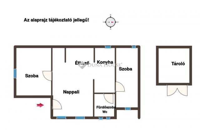 Eladó családi ház, Enyingen 37.5 M Ft, 3 szobás