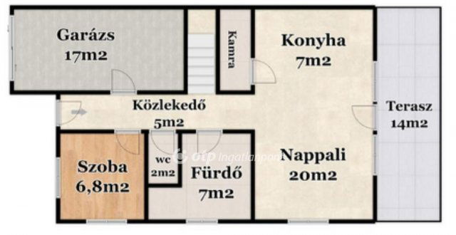 Eladó sorház, Debrecenben 125 M Ft, 1+4 szobás