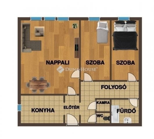 Eladó panellakás, Budapesten, XIV. kerületben 72.9 M Ft, 3 szobás