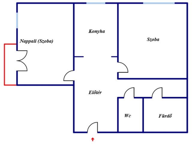 Eladó panellakás, Székesfehérvárott 55.9 M Ft, 2 szobás