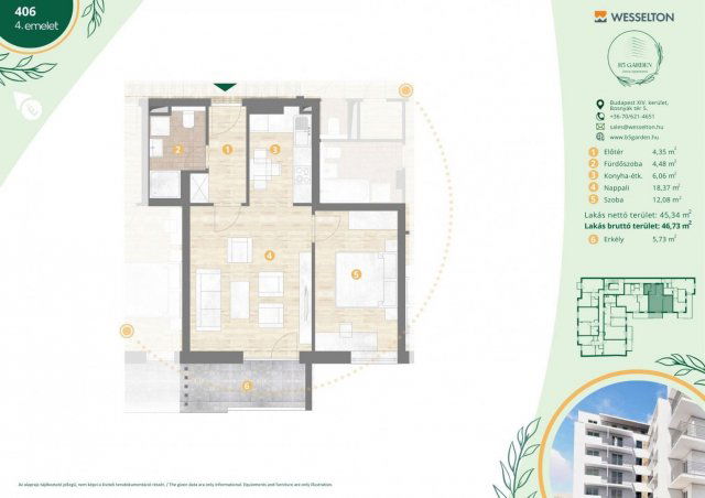 Eladó téglalakás, Budapesten, XIV. kerületben, Bosnyák utcában