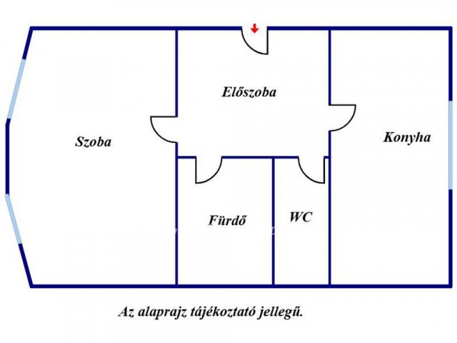 Eladó panellakás, Szolnokon 33.9 M Ft, 1 szobás