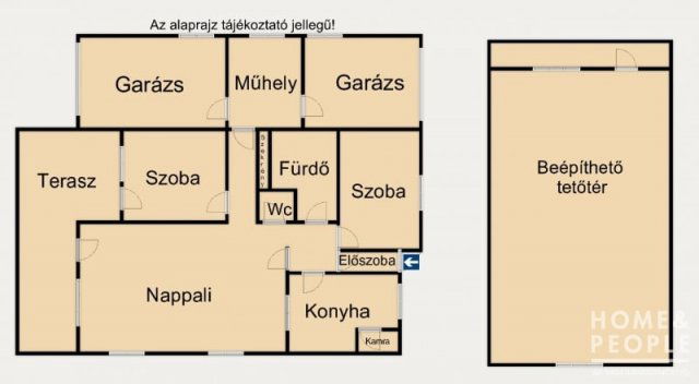 Eladó családi ház, Szatymazon 58.5 M Ft, 3 szobás