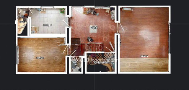 Eladó családi ház, Encsen 6.6 M Ft, 2+2 szobás