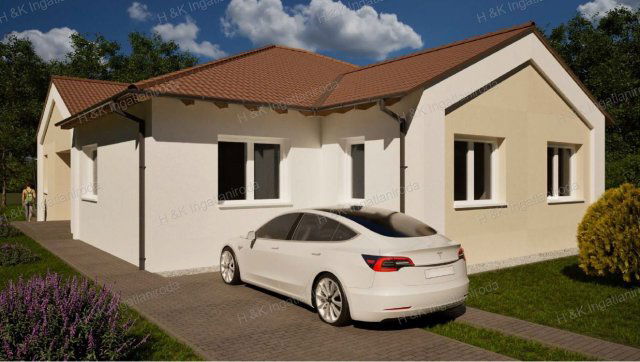 Eladó ikerház, Csörögön 99.9 M Ft, 4+1 szobás