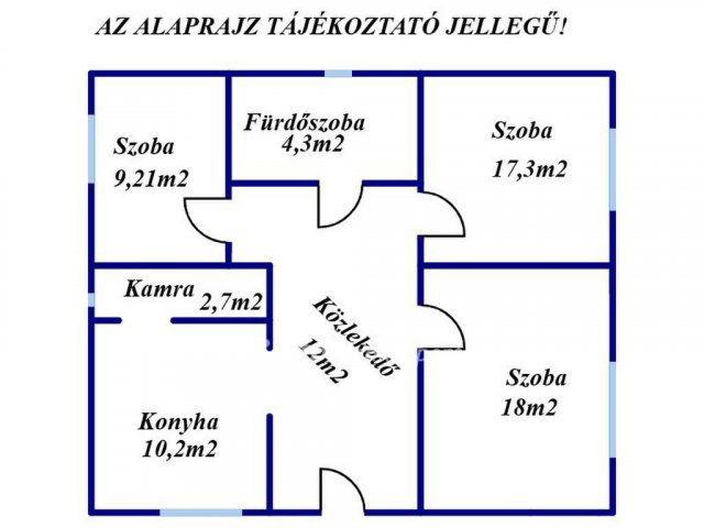Eladó családi ház, Sarkadkeresztúron 19 M Ft, 2+1 szobás