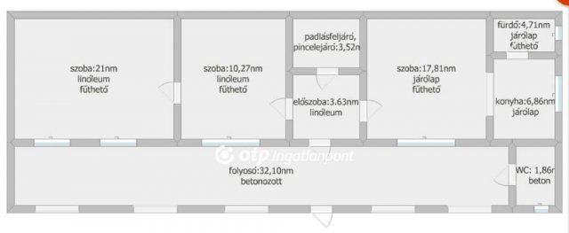 Eladó családi ház, Siklóson 11.6 M Ft, 2+1 szobás