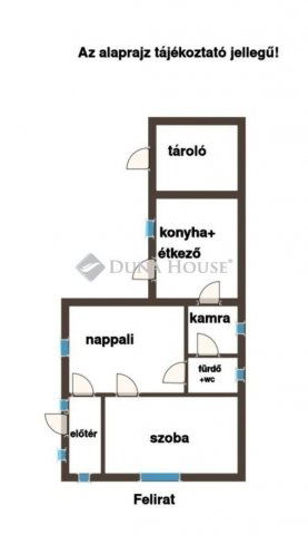 Eladó családi ház, Káván 35.9 M Ft, 2 szobás