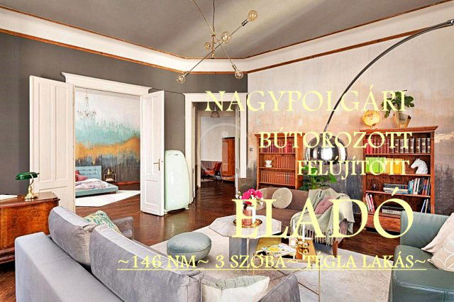 Eladó téglalakás, Budapesten, VIII. kerületben 159 M Ft