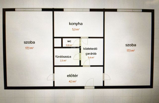 Eladó panellakás, Budapesten, XIV. kerületben 60 M Ft, 2 szobás