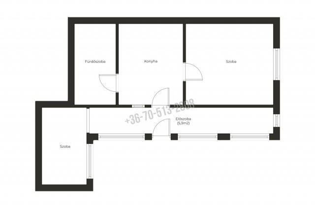 Eladó családi ház, Honton 11 M Ft, 2 szobás