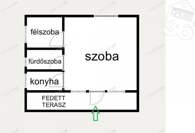 Eladó nyaraló, Tiszakécskén 20.9 M Ft, 1 szobás