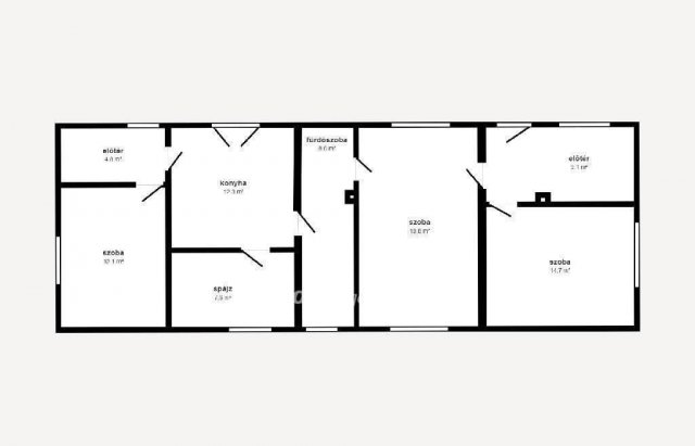Eladó családi ház, Tiszalökön 12.9 M Ft, 2+1 szobás
