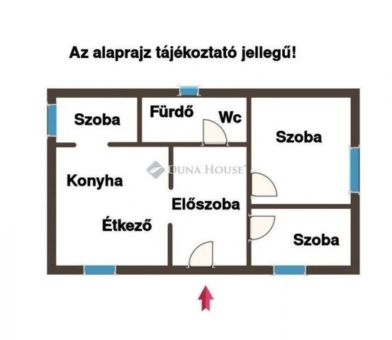 Eladó családi ház, Bugyin 49.9 M Ft, 3 szobás