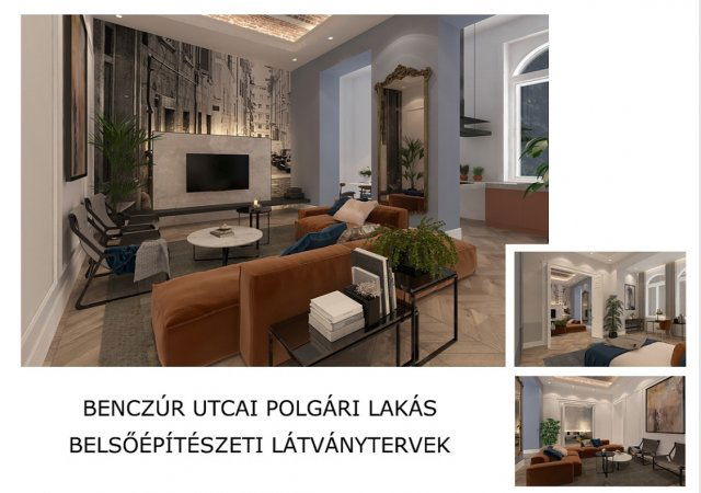 Eladó téglalakás, Budapesten, VI. kerületben 440 M Ft, 4 szobás