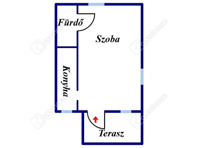 Eladó családi ház, Debrecenben 29 M Ft, 1 szobás