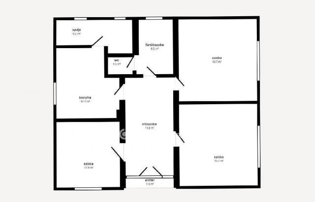 Eladó családi ház, Edelényben 30.9 M Ft, 3 szobás