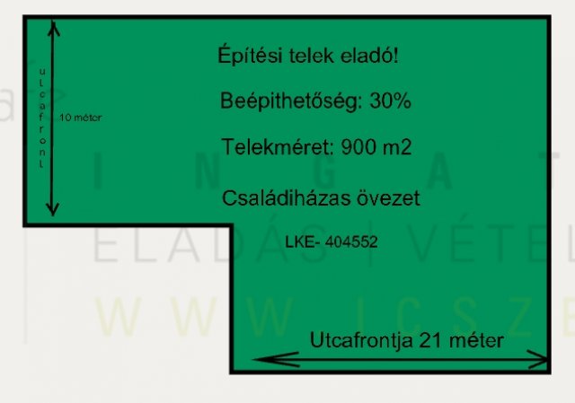 Eladó telek, Szegeden 49.5 M Ft / költözzbe.hu
