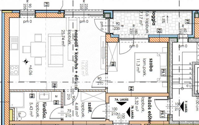 Eladó téglalakás, Szegeden 69.5 M Ft, 2 szobás