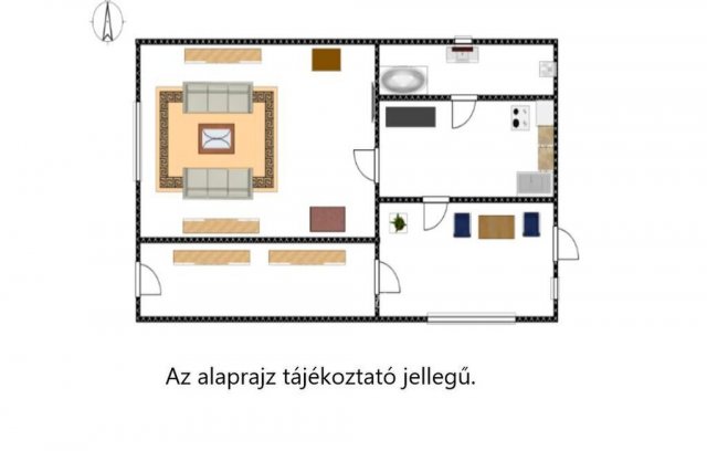 Eladó családi ház, Rácalmáson 35.5 M Ft, 1 szobás