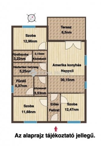 Eladó ikerház, Nyáregyházán 82.9 M Ft, 4 szobás