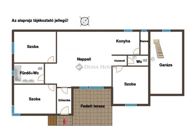 Eladó családi ház, Dabason 89.9 M Ft, 4 szobás